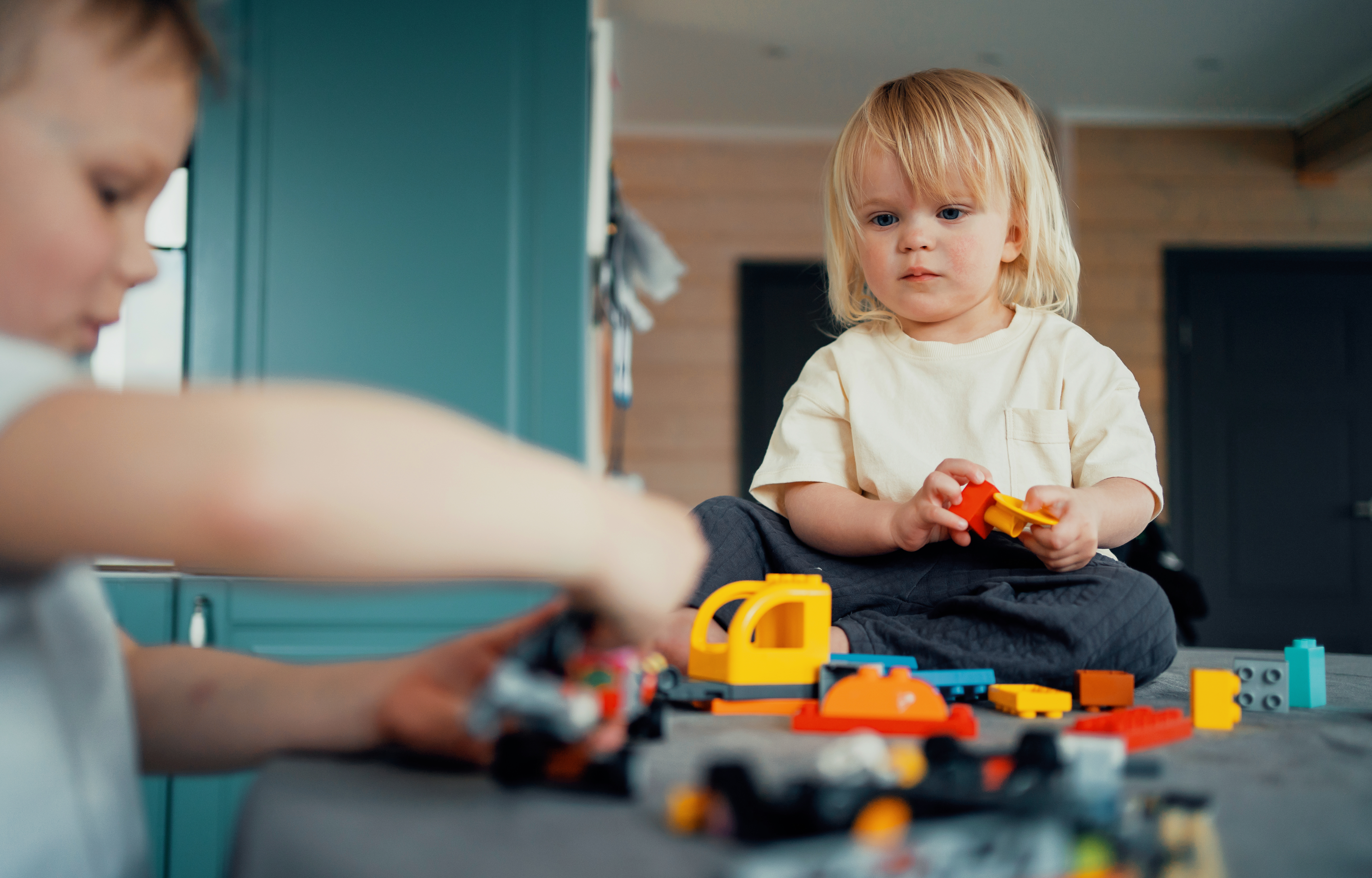 Children,Play,Educational,Toys,At,Home.,Children